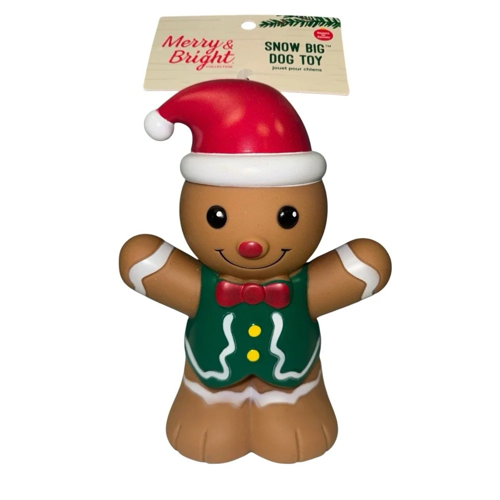Merry & Bright Snow Big Gingerbread L 9